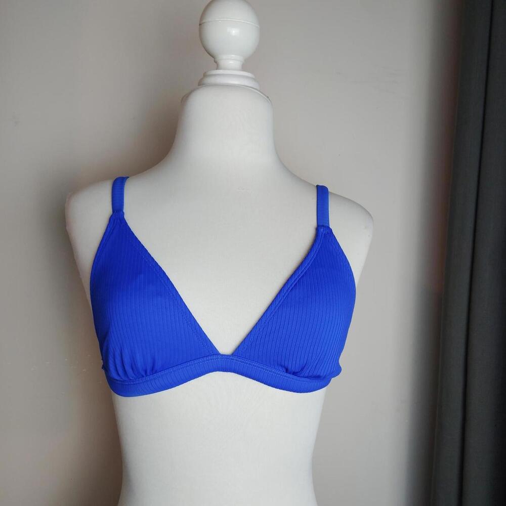 Women's Blue Bikini-and-tankini-top